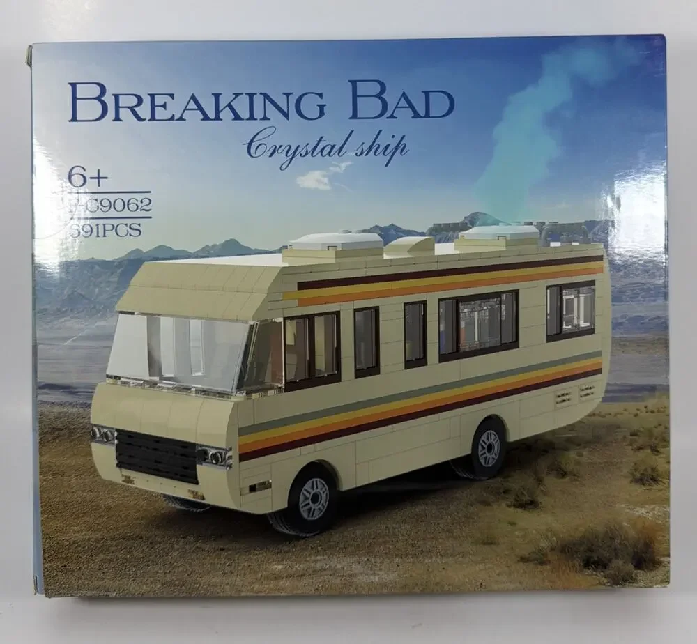 Breaking Bad Crystal Ship (The RV) Set C9062 Building Blocks - YouFoy - 691 Pcs